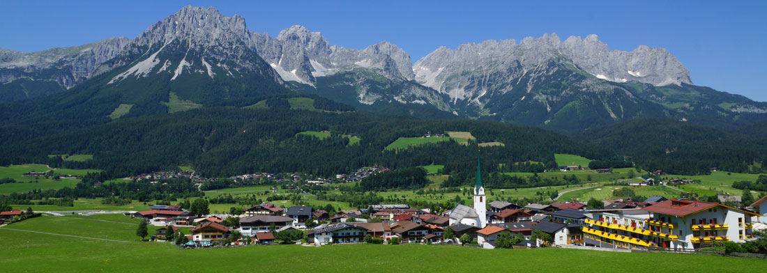 Ellmau-dorf-sommer